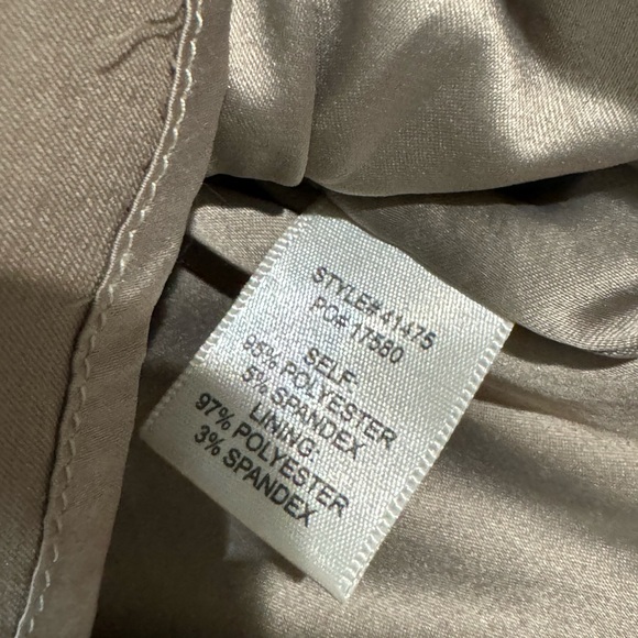 Champagne Sequin Diamond Top Skies are Blue Size Small Round Neckline Boxy Fit - Picture 5 of 11